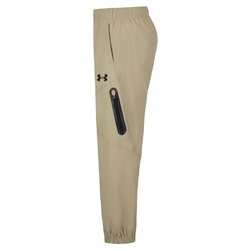 Under Armour Boys' Outdoor Wide Leg Pant, Lightweight Fabric & Drawstring Closure2