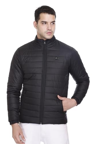 Image of RARE TIMES Men Puffer Jacket | Padded Jacket | Quilted Jacket | Trendy Winter Full Sleeve with Zipper Pocket Jacket (Pack of 1)
