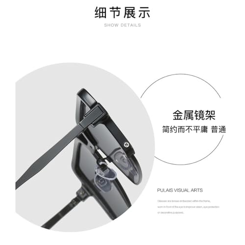 Clear Glasses Frame for Women Vintage Alloy Sunglasses Female Square Eyewear4