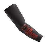 Wilson Smls Compr Armsleeve Black/Wilson Red/M/L