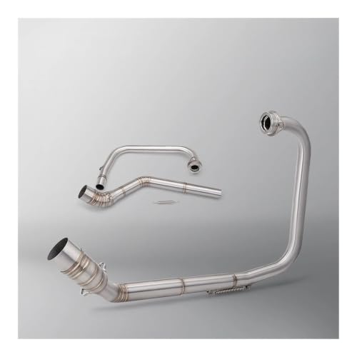 Tubo intermedio NS200 Bajaj escape con codo de conexión de 51 mm 2