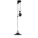 WINSOON American Country Style Pulley Droplight Antique Retro Iron Pendant Ceiling Lighting Adjustable Wire Lamps (1 Head)