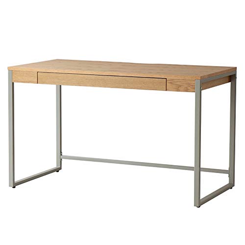 市場 デスク 120cm 引き出し付 drip 幅120x奥行60x高さ72cm ナチュラル テレワーク DRT-3443NA