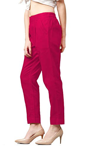 Buy Lux Lyra Red Color Pencil Pants (PA 