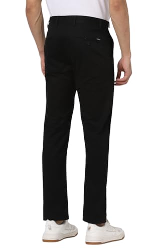 Image of Peter England Men's Slim Fit Mid Rise Super Chino Casual Trouser