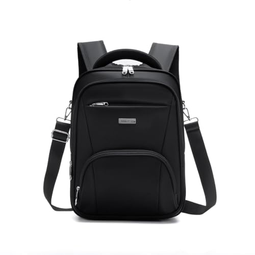 Mochila Bolsa Feminina Reforçada Impermeável Notebook Alça Ajustável Faculdade Dia a Dia Trabalho Viagem (Preto)