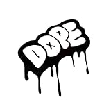 DOPE - Funny Bumper Sticker Liquid Outline for Car Tool Box Truck Wall Notebook Decor - 5 x 5.3 Inch - PVC Waterproof Sticker
