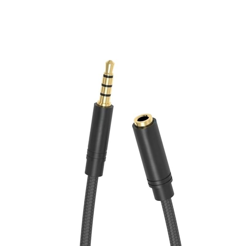 Cable Auxiliar de Extensión 3.5 mm Azul 2 m miniatura 3