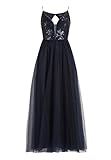 vera mont cocktailkleid weiß  Vera Mont Damen 0105/4990 Partykleid, Blau (Night Sky 8541), (Herstellergröße: 44)