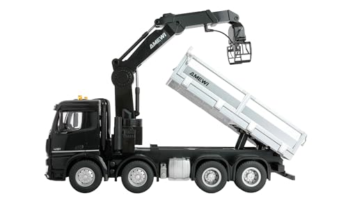 Amewi Mercedes-Benz Arocs Kranwagen mit Kipper 8x4/4 4WD 1:18 RTR ferngesteuert RC