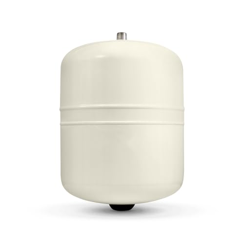 HIGHCRAFT GUU3I Thermal Expansion Tank for Hot Water Heater Carbon Steel Almond Color Holds 6.3 Gal, 6.3 Gallons