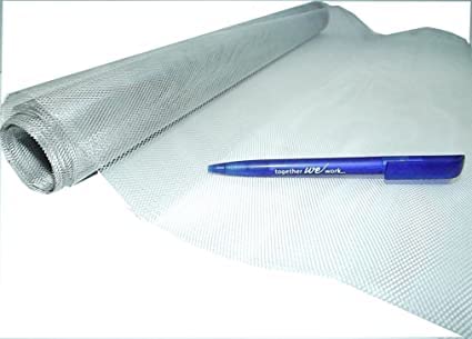 Trustleaf 3m x 0.5m FINE Aluminium Modelling Mod Mesh Wire (300cm x 50cm), Silver, πΈ 2mm Fine Mesh