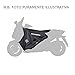 R094 Couvre-jambes Couverture thermique scooter Tucano compatible avec cadre Parkour à partir de 2013 imperméable rembourré SGAS