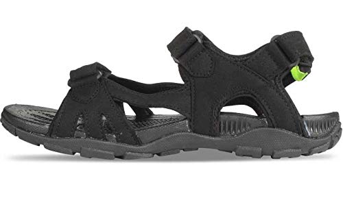 Sparx mens SS0496G Blackflightgreen Sandal - 9 UK (SS0496GBKFG0009)