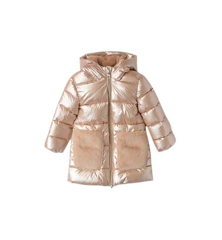 IDO Chaqueta plumífero niña 7 años - 122 cm color beige, beige, 7-8 Years