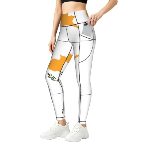 Pantalones de yoga anti-deslizantes con bolsillo mallas moldeadoras de cintura alta para mujer