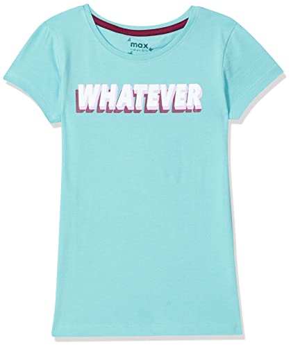 Image of Max Girls Printed Round Neck T-Shirt