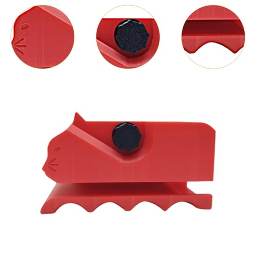 MYCENSE Cortador de Papelão com Impressão 3D para Gatos, Vermelho