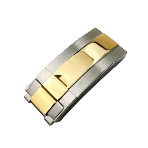 Fermoir boucle déployante Glide Lock acier inoxydable pour bracelet montre GMT et Submariner
