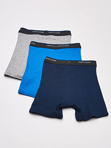 Fruit Of The Loom 5 Pack Assorted Print & Solid Boxer Briefs,Solids - Assorted (Pack Of 5), 2T/3T #TOP3