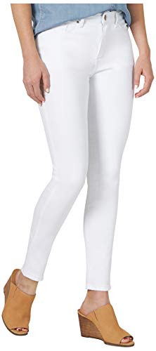 Lee Women s Sculpting Slim Fit Skinny Leg Jean, White, 18
