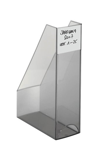 Preisvergleich Produktbild helit Stehsammler Economy Transparent, Polystyrol, glasklar VE = 2