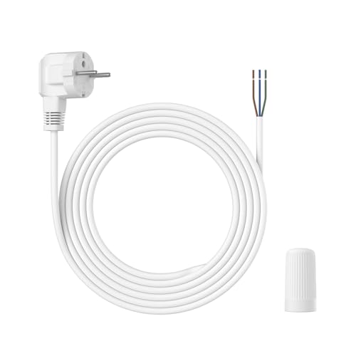 Reolink Netzstecker, nur für Elite Floodlight WiFi, 6 m Stromkabel und Adapter, wetterbeständig, einfache Installation