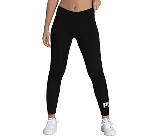 Puma Essentials Logo W Legging Deportivo de Talle Alto, Mujer,