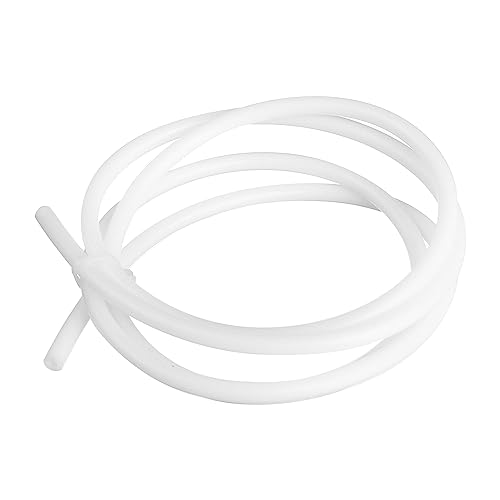 Image of Othmro 1Pcs PTFE Teflon Bowden Tube 3.28ft-3mm ID x 5mm OD-Milky White Connector Tubing for 3D Printer