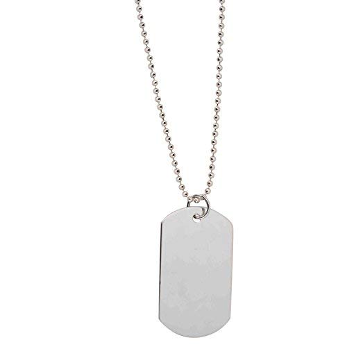 See full amazon price history chart for AQUASTREET Cool Dogtag Mens Pendant Necklace for Men and Boys AQUASTREET Cool Dogtag Mens Pendant Necklace for Men and Boys (B0CGJHRTPT) Amazon Price History, Amazon Price Tracker
