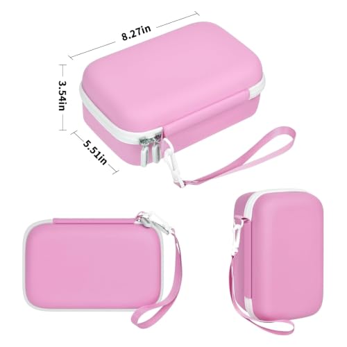 Maleta para cámara instantánea infantil rosa miniatura 5