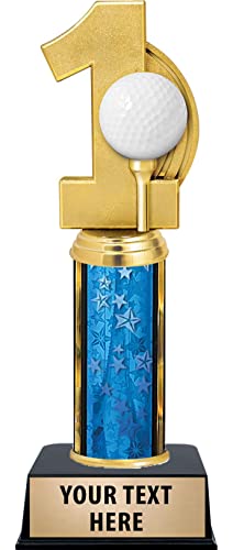 Crown Awards Hole in One Trophy - 11" Custom Hole in One Trophy Prize, Engraving Included