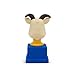 GOOFBALLS Mini Trophy – Hilarious Gag Gift Award for Office, Parties, Birthdays & White Elephant – Small Novelty Prize for Friends & Coworkers - The Goat