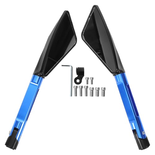 Espejos de moto 8mm LABRIMP con vision amplia y soporte de metal robusto