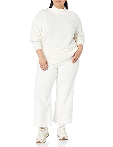 Amazon Aware Women's Relaxed-Fit Cozy Pull Over Sweater (Available In Plus Size), Ivory, Large #TOP6