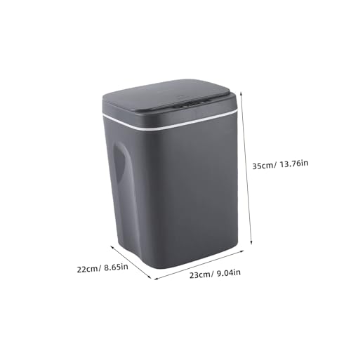 Bote de basura automático plegable con gran capacidad miniatura 2