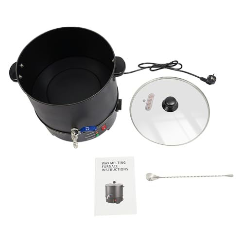 Calentador de cera de gran capacidad para crear jabones y velas en casa 4