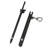 WYCRTD Swords Onlines Kirito Black Sword Anime - Llaveros con colgante de anime accesorios para colecciones de fans, Multicolor, Talla única
