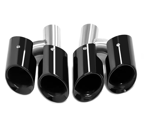 Embout d'échappement pour Panamera 970-1 tuyau silencieux noir