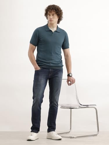 Image of WROGN Men's Relaxed Fit Jeans | Mid Rise | Jeans for Man