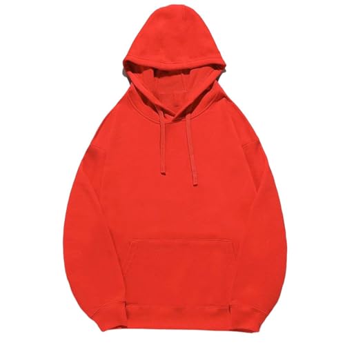 Men Korean Cotton Hoodies Oversize Long Sleeve Sweatshirt Coats