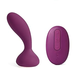 SVAKOM Julie, op afstand bedienbaar, uniseks, krachtige anale plug met afstandsbediening, G-spot en P-puntstimulatie, lila
