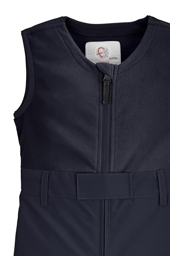 first instinct by killtec Kinder Wärmende Latzhose mit Schneefang/Skihose FISW 34 MNS SKI PNTS, dunkelnavy, 122/128, 42256-000