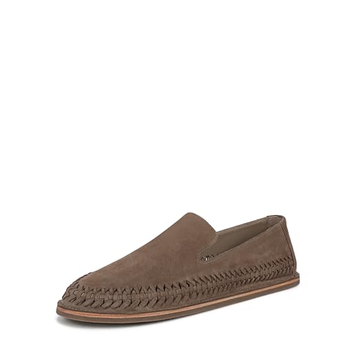 Vince Men's Desmond Woven Leather Slip Ons