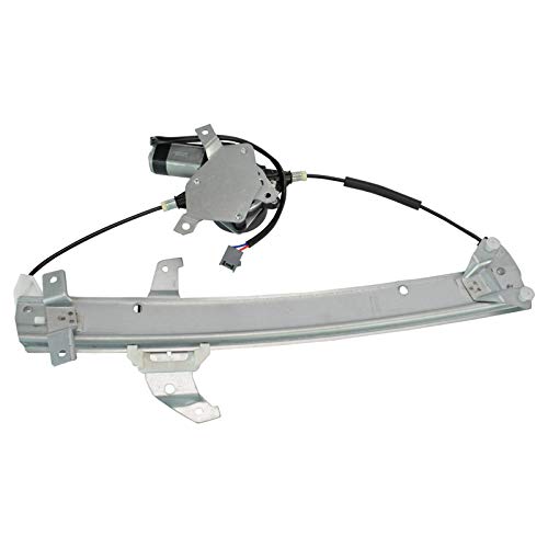 Image of TRQ Front Passenger Side Power Window Motor and Regulator Assembly Power Compatible with 1994-1997 Lincoln Town Car