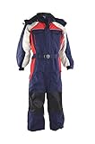  Fortuna F. Schneeanzug Overall Winteranzug Skianzug SKIOVERALL Winter Schnee Kinder 80-140 (122, dunkelblau)