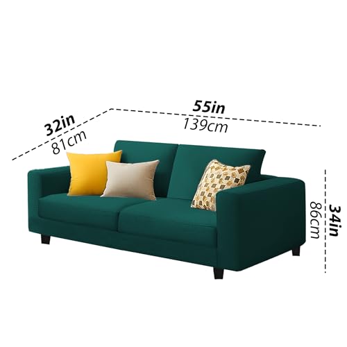 Image of Galib 2 Seater Sofa Set for Living Room (Pine Fabric) Premium Fabric Sofa Set