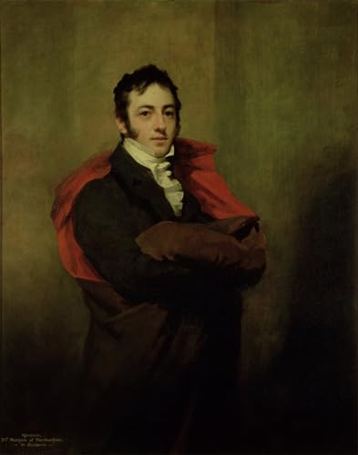 Cuadro pintura murales decor Spencer Nd Marqués de Northampton lienzo Henry Raeburn 60x90cm