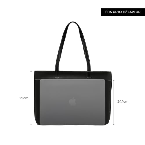 Image of Miraggio Meadow 15 Inch Laptop Tote Bag | Office Tote Bag For Women | Big Totes For Work & Travel With Functional Pockets
