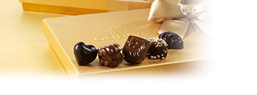 Godiva Chocolatier Classic Gold Ballotin Chocolate, Perfect Hostess Gift, Gifts for Her, Mothers Day Gift, Chocolate Lovers, 19 pc.